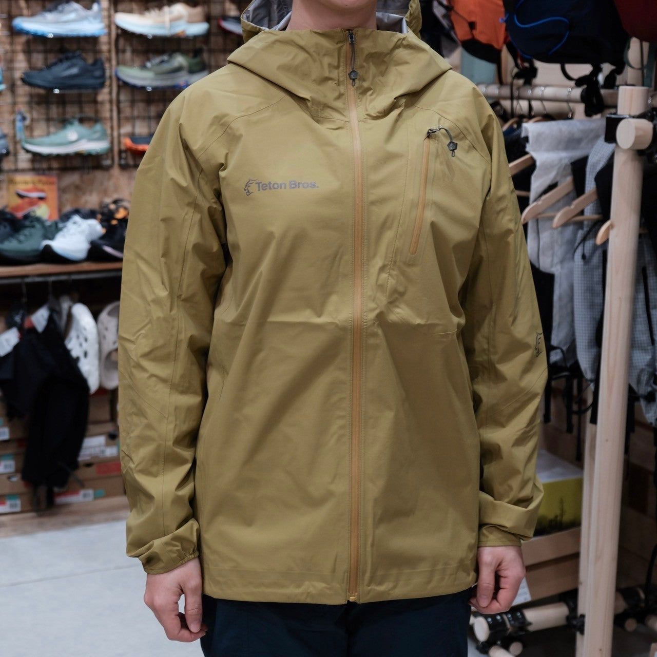Feather Rain Jacket(高耐摩耗性・軽量・Unisex)【Teton Bros.】