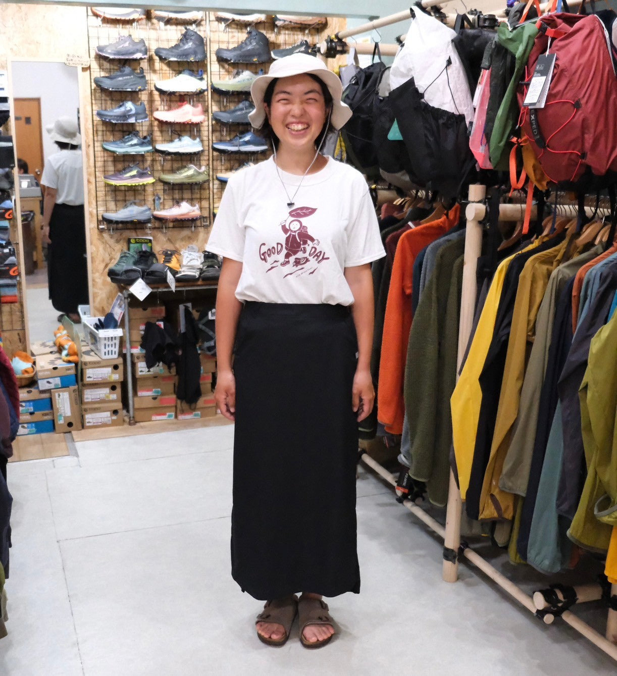 Ws Walkabout Skirt(ストレッチ/速乾/旅行・温泉後に)【HOUDINI】