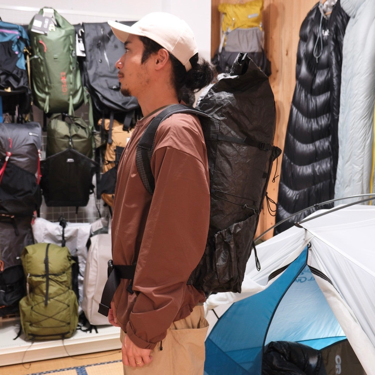 GO-ON(35~43L/650g軽量バックパック)【Trail Bum】