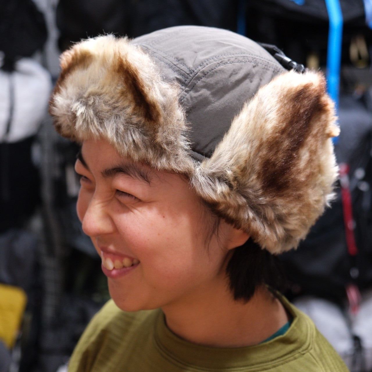 Medere Trek Cap(耳当て付き/保温性抜群)【halo commodity】