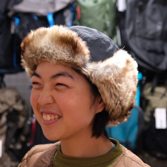 Medere Trek Cap(耳当て付き/保温性抜群)【halo commodity】