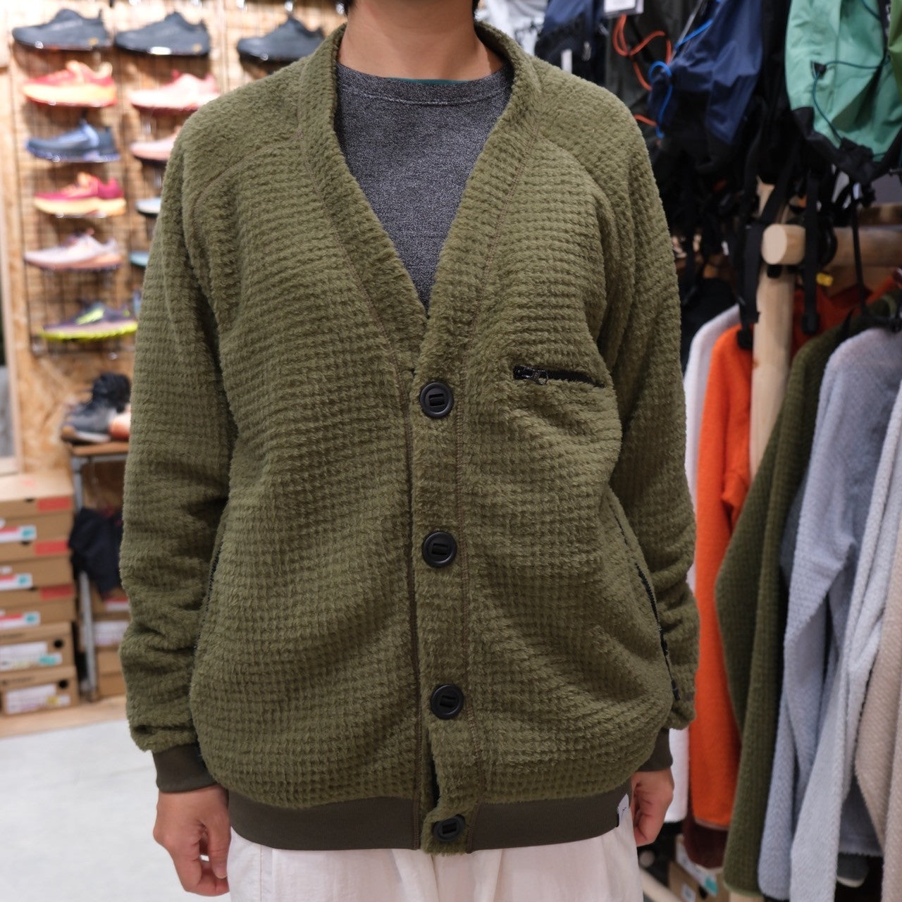 Alpha Cardigan(アルファの前開きVネックカーディガン)【CAYL】