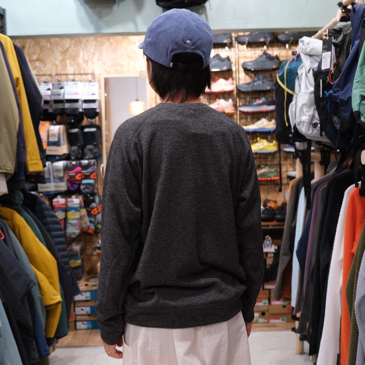 AROUSAL RELAX CREW(オクタ×ウールの厚手ベースレイヤー)【STATIC】