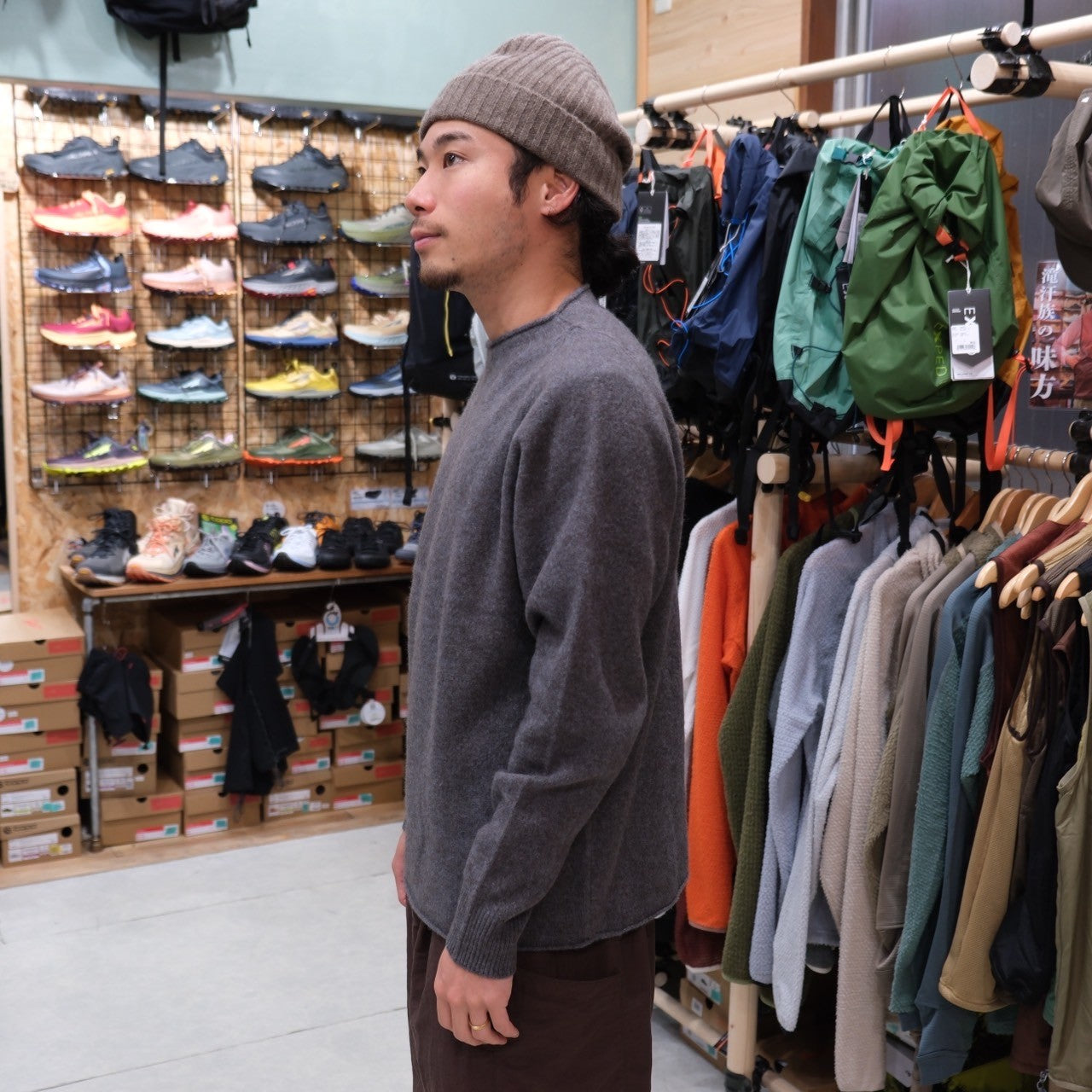 YAK CREW(暑くなりすぎないフリース)【STATIC】