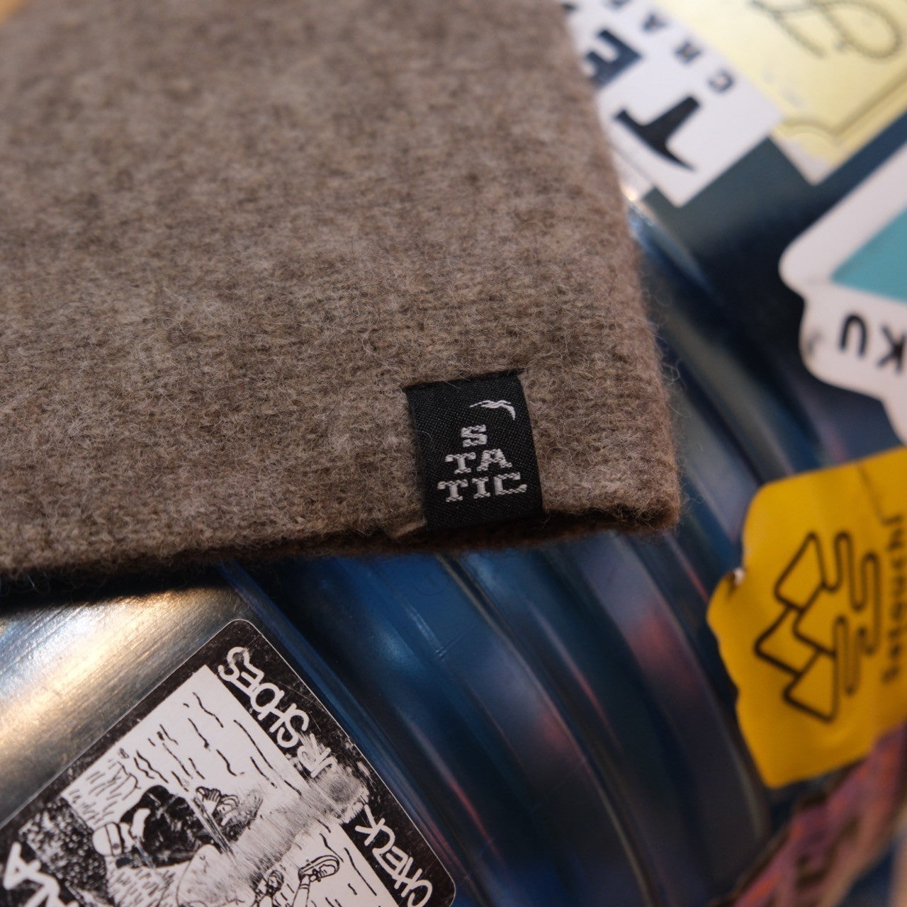 YAK NECK WARMER(温かいのに暑くなりすぎないネックウォーマー)【STATIC】