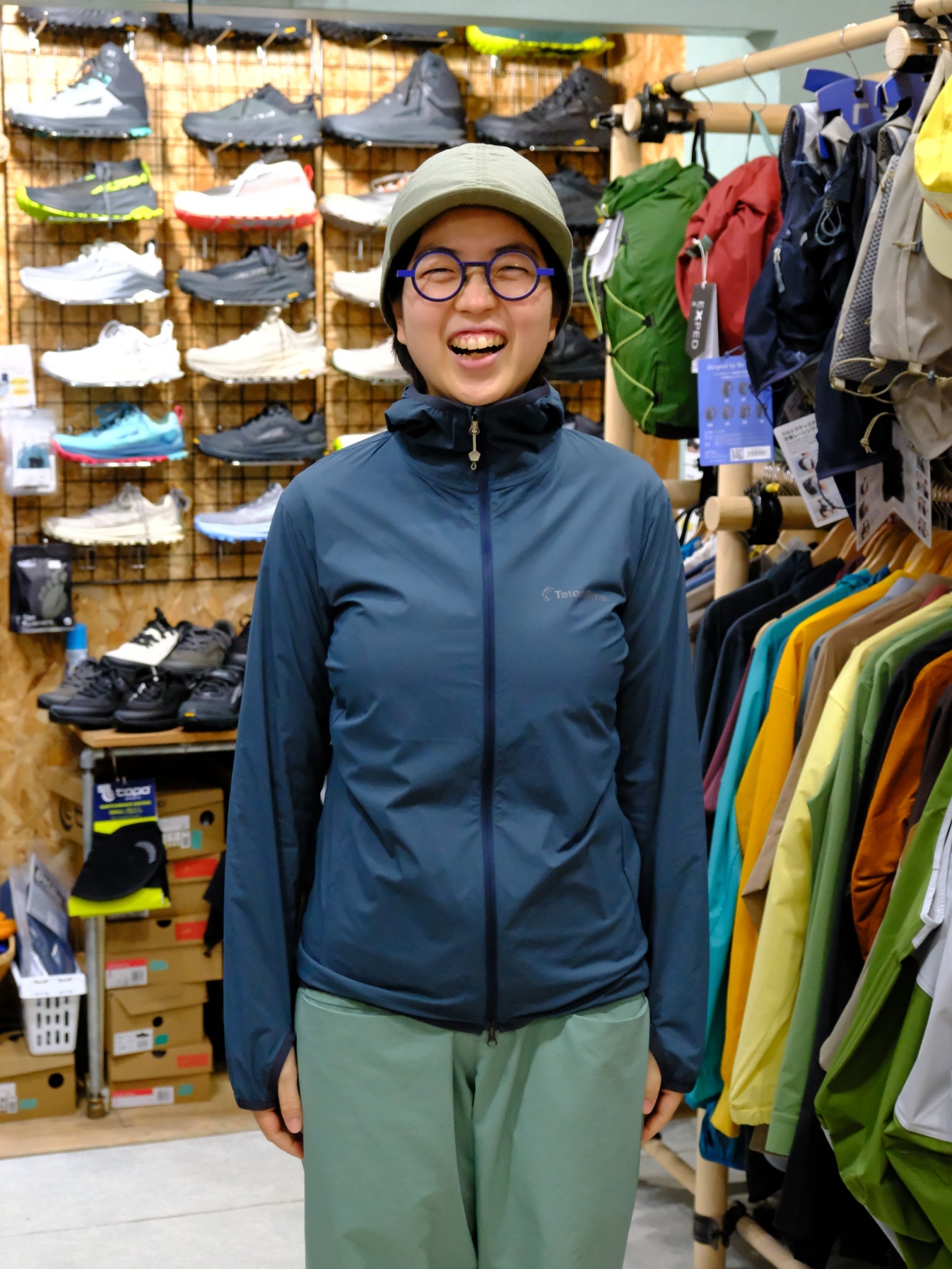 WS WIND RIVER HOODY Women《2025SS》（通気性のあるウインドシェル