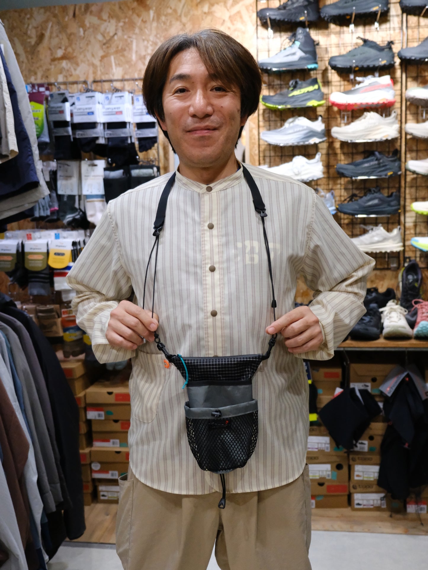 Bottle holder LT+LOOP(サコッシュにもなるマルチホルダー)【aruku trail runner】