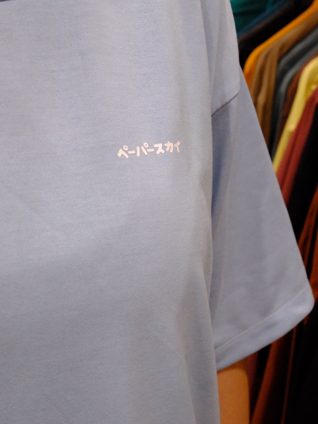 LUCAMON ON THE ROAD T-SHIRT(ワイドシルエット/二の腕が隠れる袖丈/吸水速乾)【PAPERSKY】