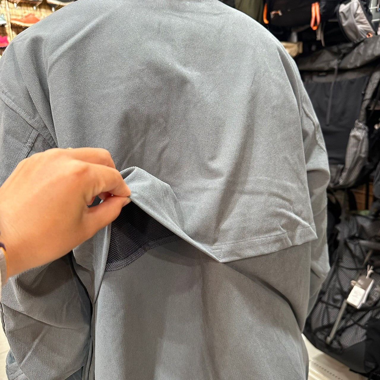 HIKE&BIKE CAVE CORDUROY BIG SHIRT【PAPEASKY】