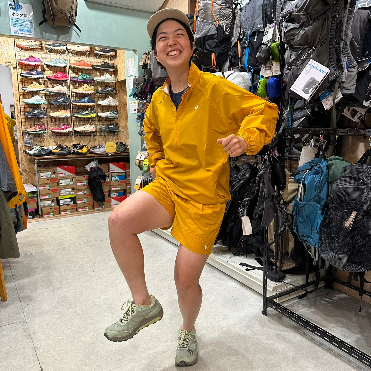 Sato Wind Anorak【TANNUKI】Pumpkinは当店別注色です