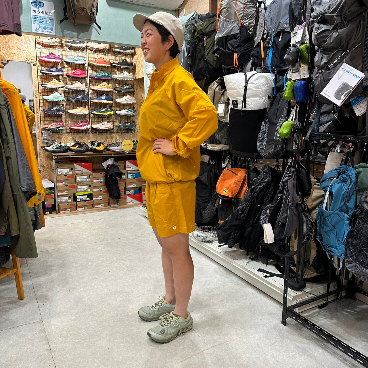 Sato Wind Anorak【TANNUKI】Pumpkinは当店別注色です