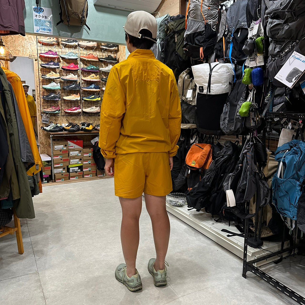 Sato Wind Anorak【TANNUKI】Pumpkinは当店別注色です
