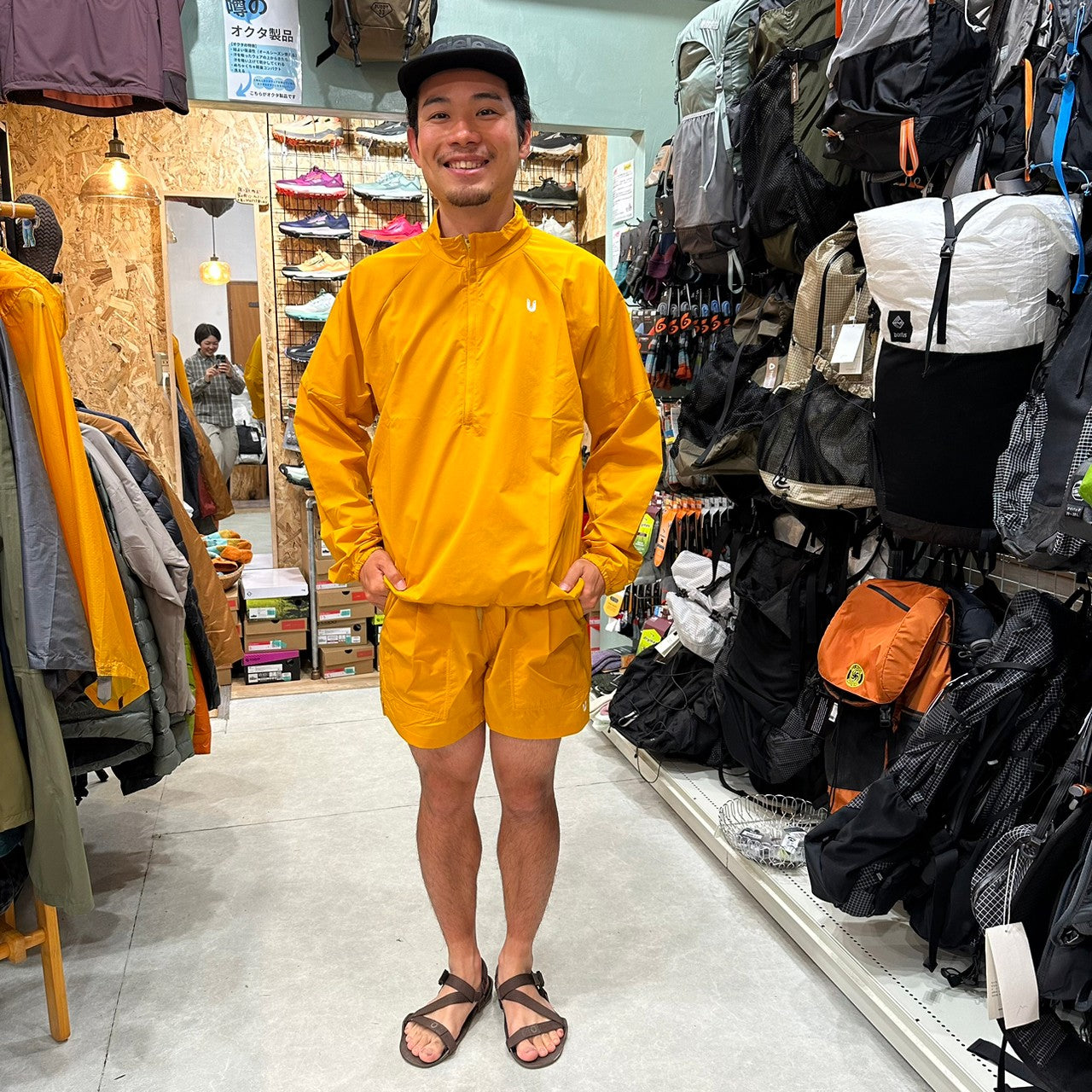 Sato Wind Anorak【TANNUKI】Pumpkinは当店別注色です