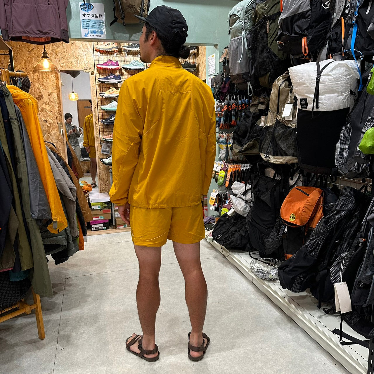 Sato Wind Anorak【TANNUKI】Pumpkinは当店別注色です