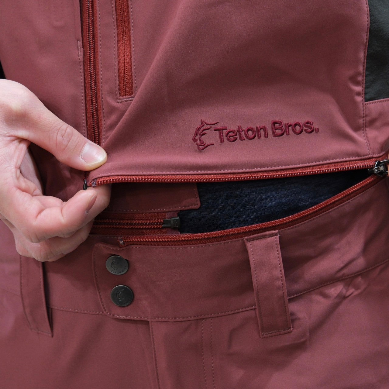 TB Pant Men's(ハードシェルパンツ/取り外し可能なビブタイプ)【Teton Bros.】 ★旧製品の為、30%OFF