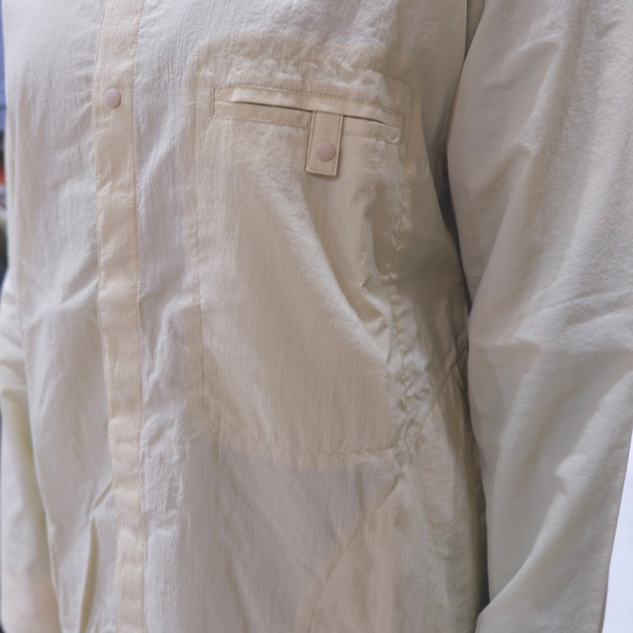 軽くて涼しいロングシャツ(通気度MAX・超軽量ロングシャツ)【AXESQUIN ELEMENTS】