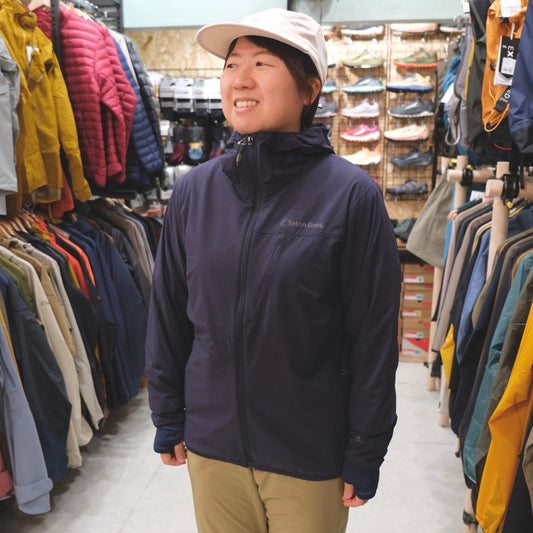 Slick Hoody(UNISEX/オクタの防風シェル/前開きタイプ)【Teton Bros.】