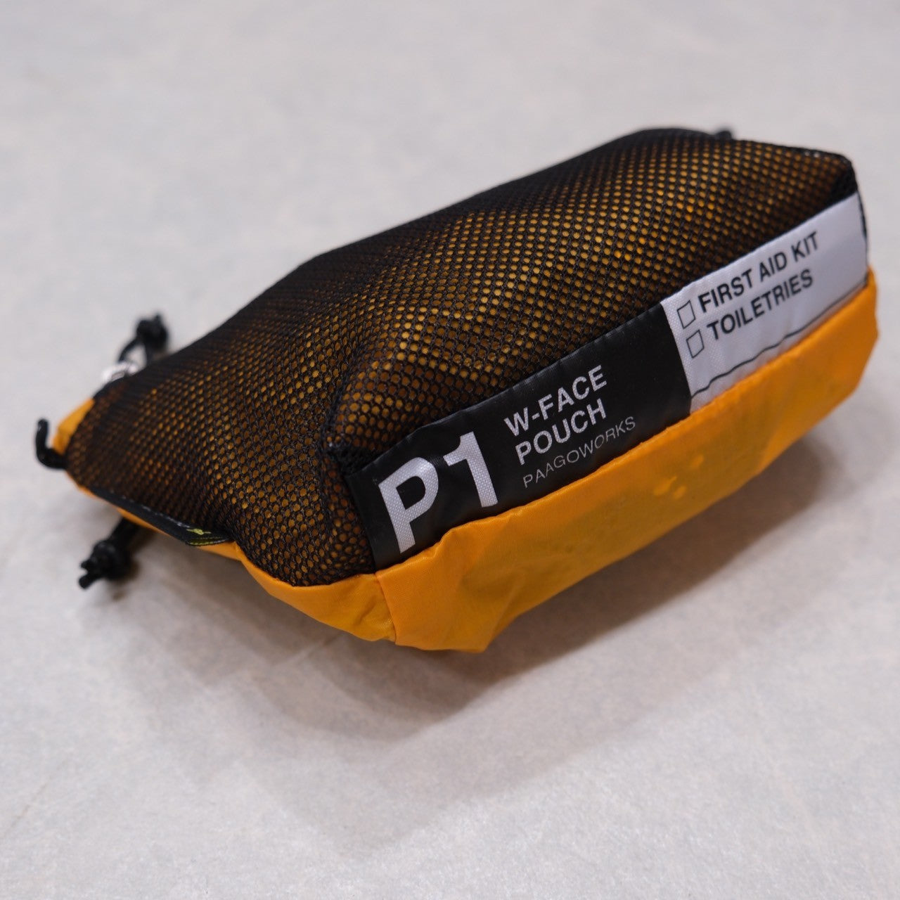 W-FACE POUCH 1(ジッパーポーチ/1L)【PAAGO WORKS】