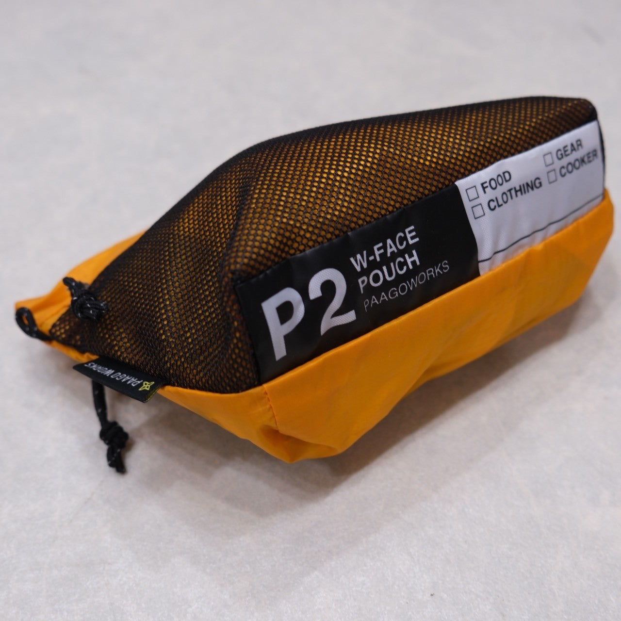 W-FACE POUCH 2(ジッパーポーチ/2L)【PAAGO WORKS】