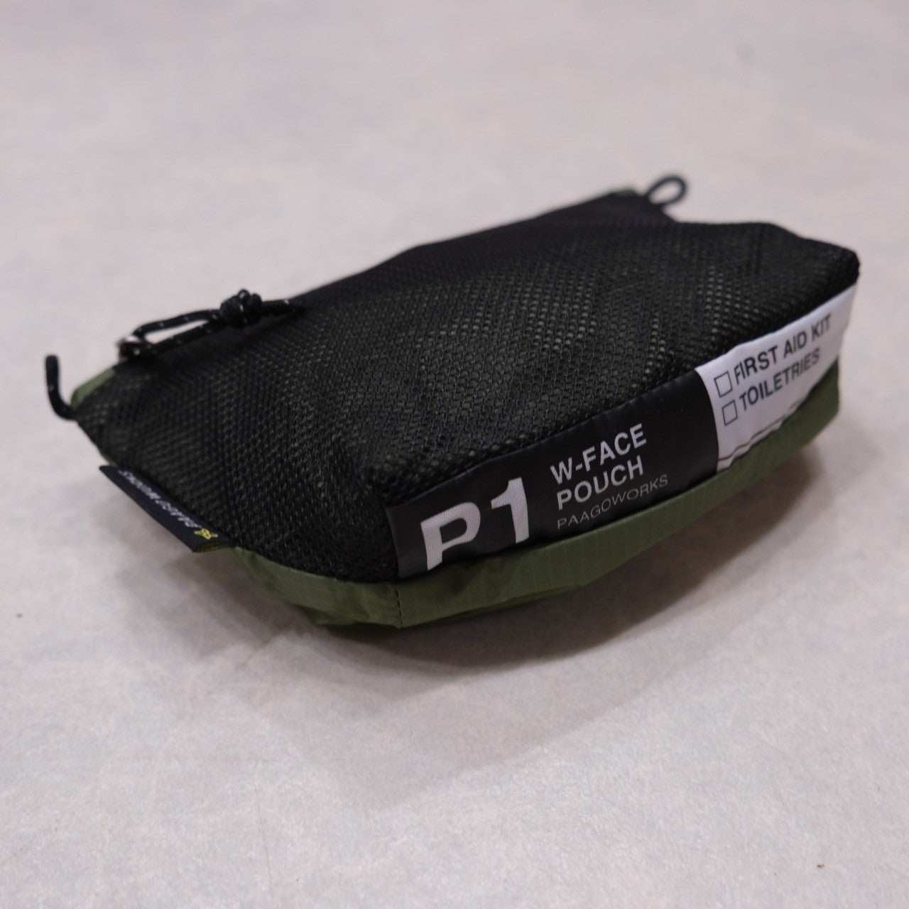 W-FACE POUCH 1(ジッパーポーチ/1L)【PAAGO WORKS】