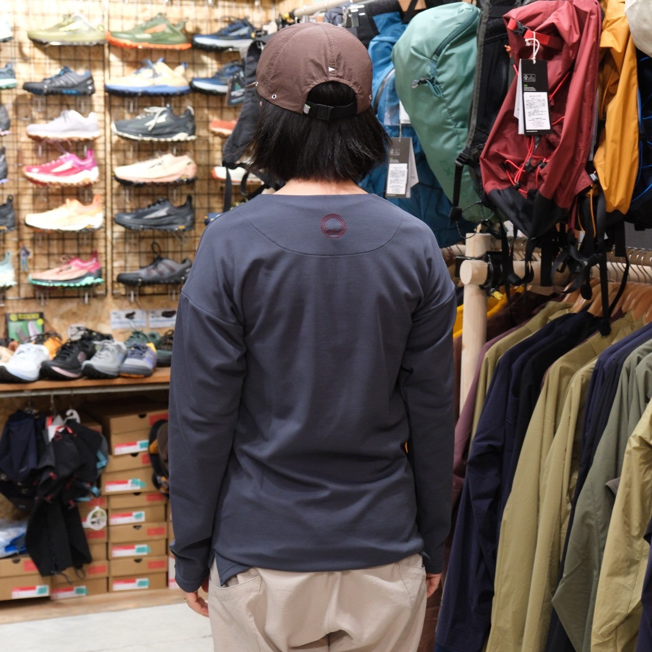 ハチジュウハチヤ 長袖【AXESQUIN 凌】★旧製品の為、20%OFF