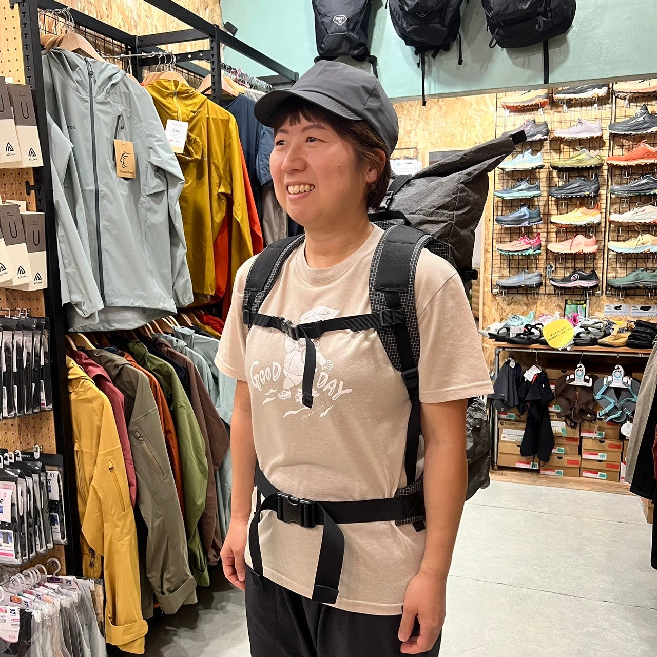 GO-ON(35~43L/650g軽量バックパック)【Trail Bum】
