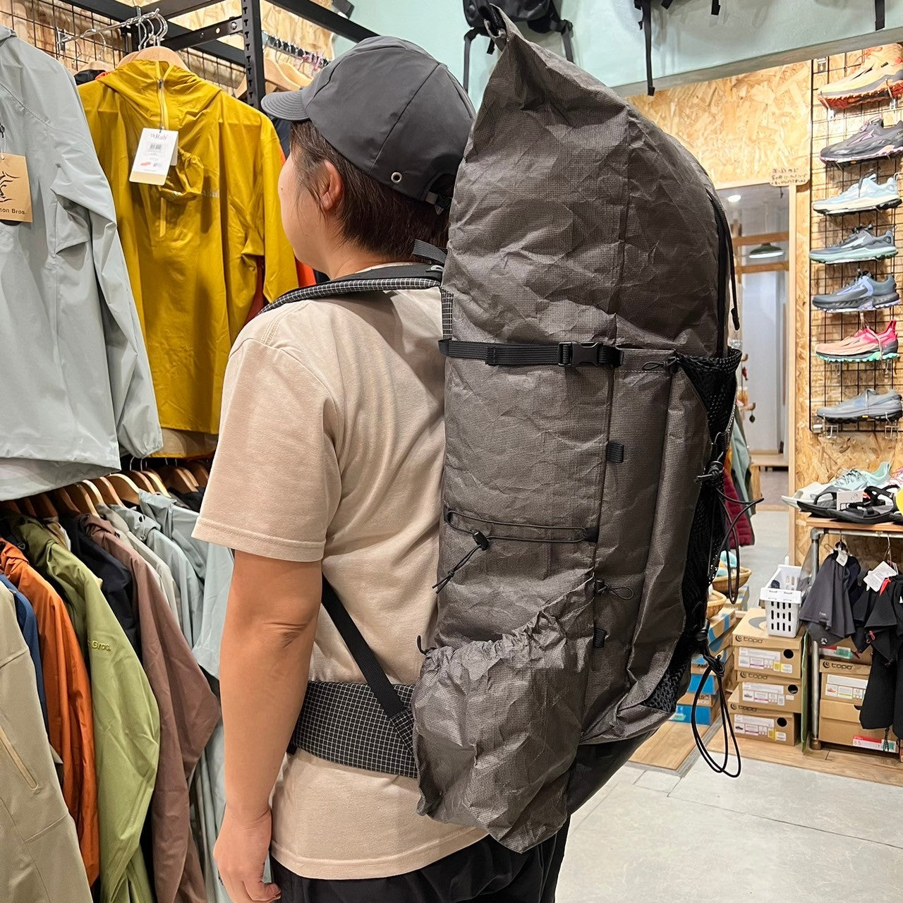 GO-ON(35~43L/650g軽量バックパック)【Trail Bum】