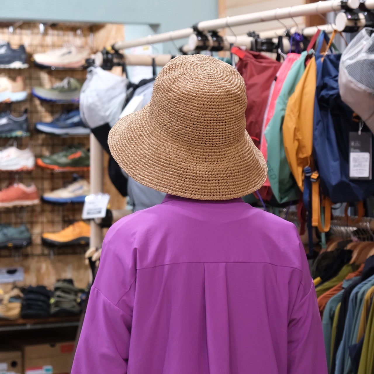 Dale Dome Hat(ロングブリム/ ワイヤー入りのツバ先)【halo commodity】