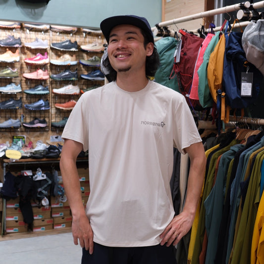 femund tech T-Shirt M‘s(速乾・軽量・防臭性が高い)【NORRØNA】