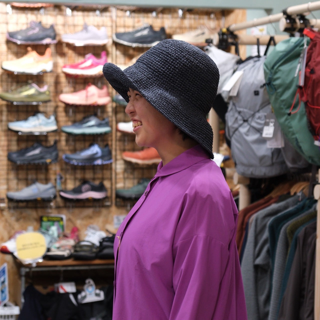 Dale Dome Hat(ロングブリム/ ワイヤー入りのツバ先)【halo commodity】