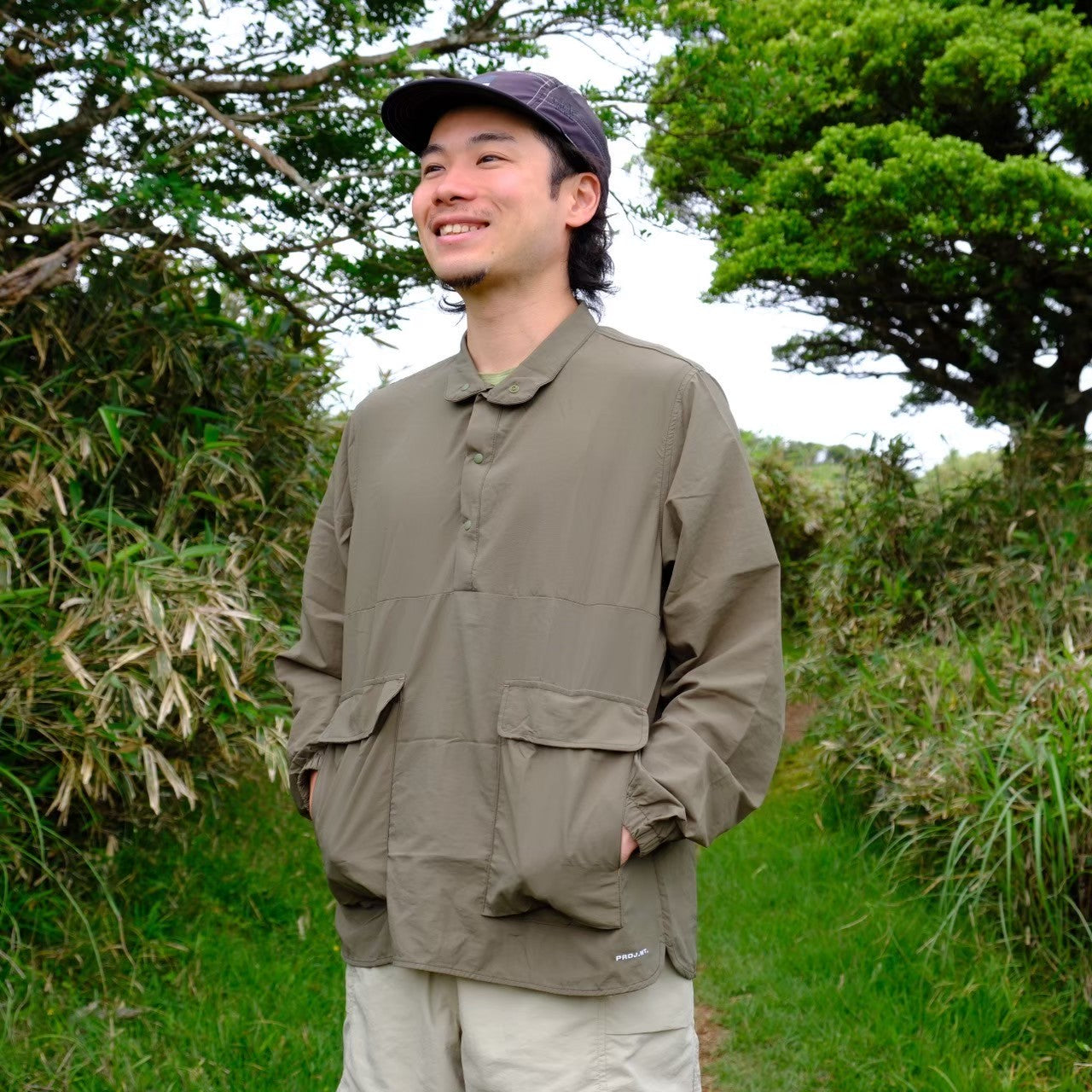 4 POCKETS PULLOVER PMT005(山でも街でも着たいカジュアルプルオーバー)【PROJ.MT.】