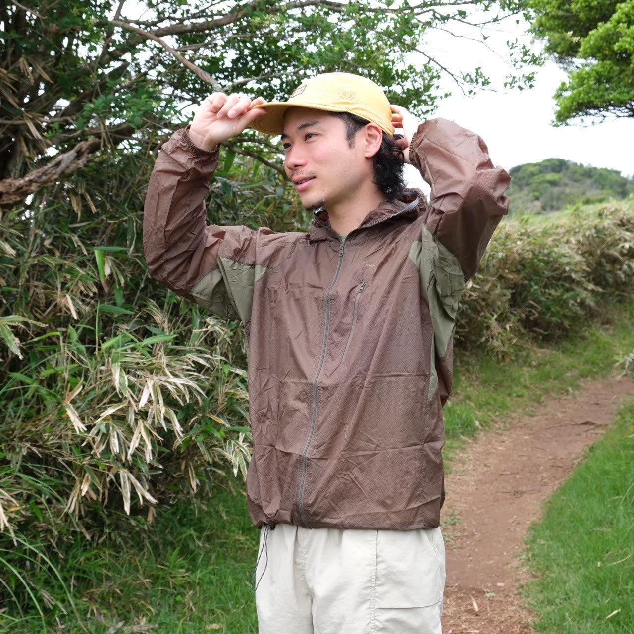 MISCANTHUS WINDBREAKER PMT019(ムササビシャツにも対応‼脇下ゆったりなウインドブレーカー)【PROJ.MT.】