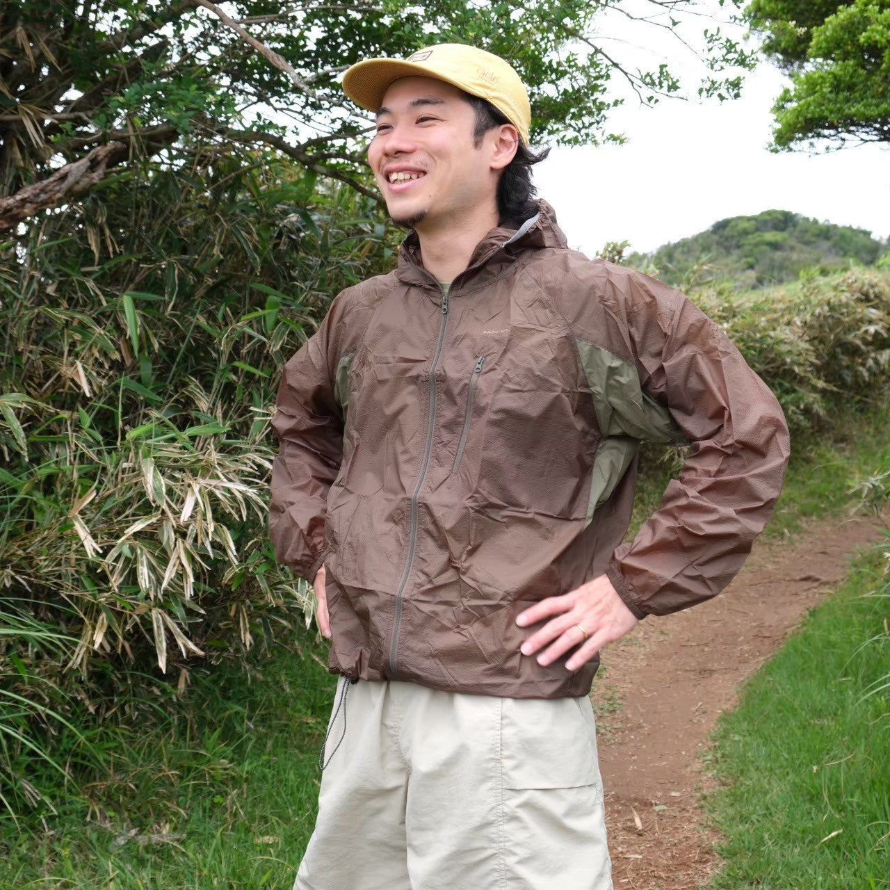 MISCANTHUS WINDBREAKER PMT019(ムササビシャツにも対応‼脇下ゆったりなウインドブレーカー)【PROJ.MT.】