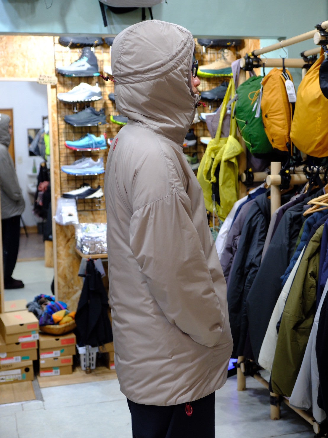 ヨヒヤミ(ウール中綿のインシュレーション)【AXESQUIN凌】