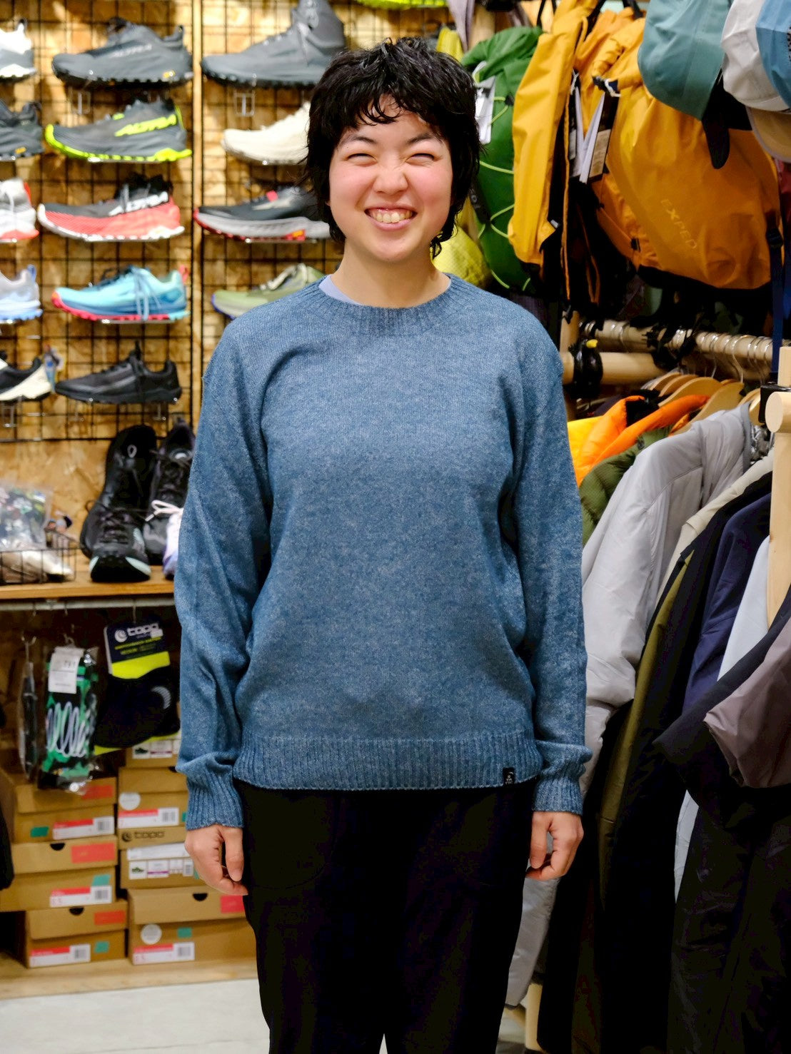 STATIC スタティックROAR CREW ブラック L/XL STATIC / ROAR CREW – ROCK STEPPERS