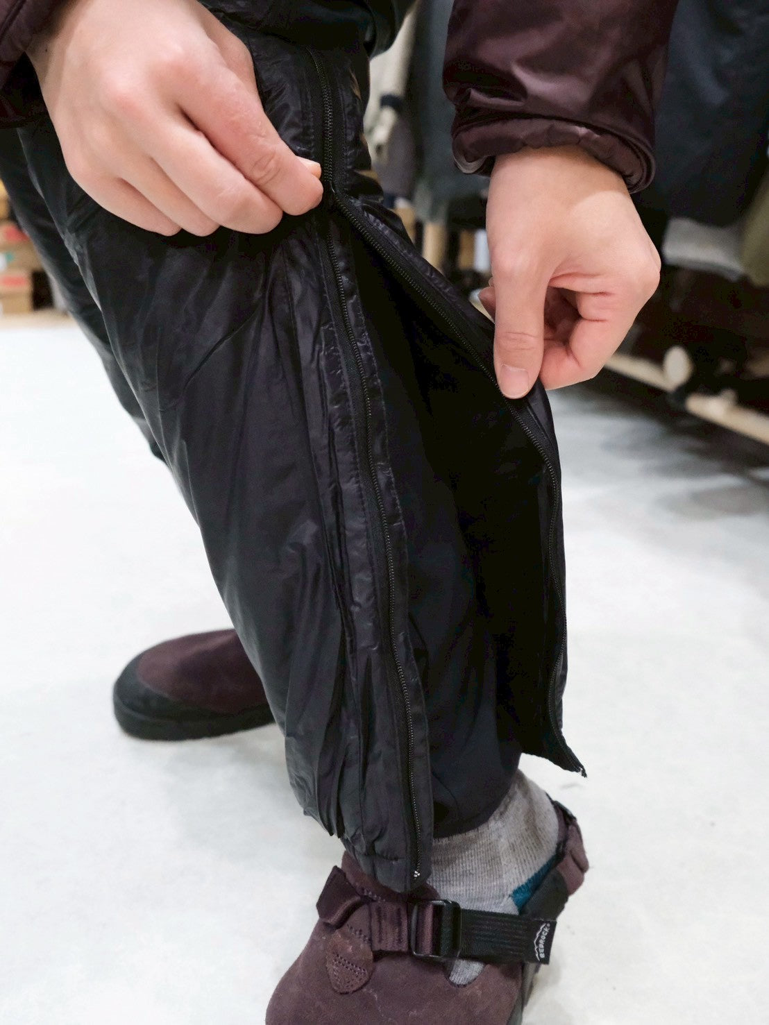 Heatwave Titanium Pants(軽量/内側チタンであたたかい化繊インサレーションパンツ)【milestone】