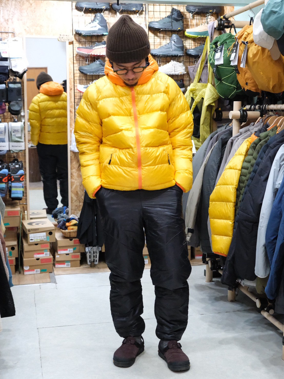 Heatwave Titanium Pants(軽量/内側チタンであたたかい化繊インサレーションパンツ)【milestone】