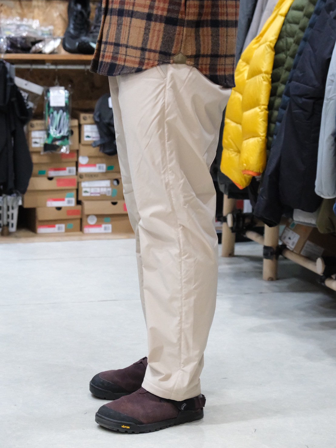 HIKE & BIKE JOGGER PANTS(裏地オクタの軽量あったかパンツ)【PAPERSKY】