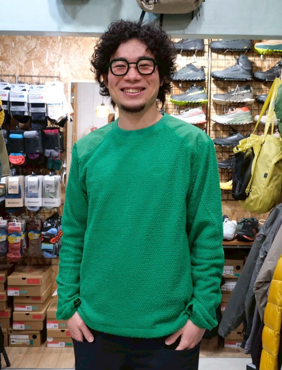 POLARTEC ALPHA 90 Long Shirts（アルファ90）【ZEROGRAM】 – SANKAKU