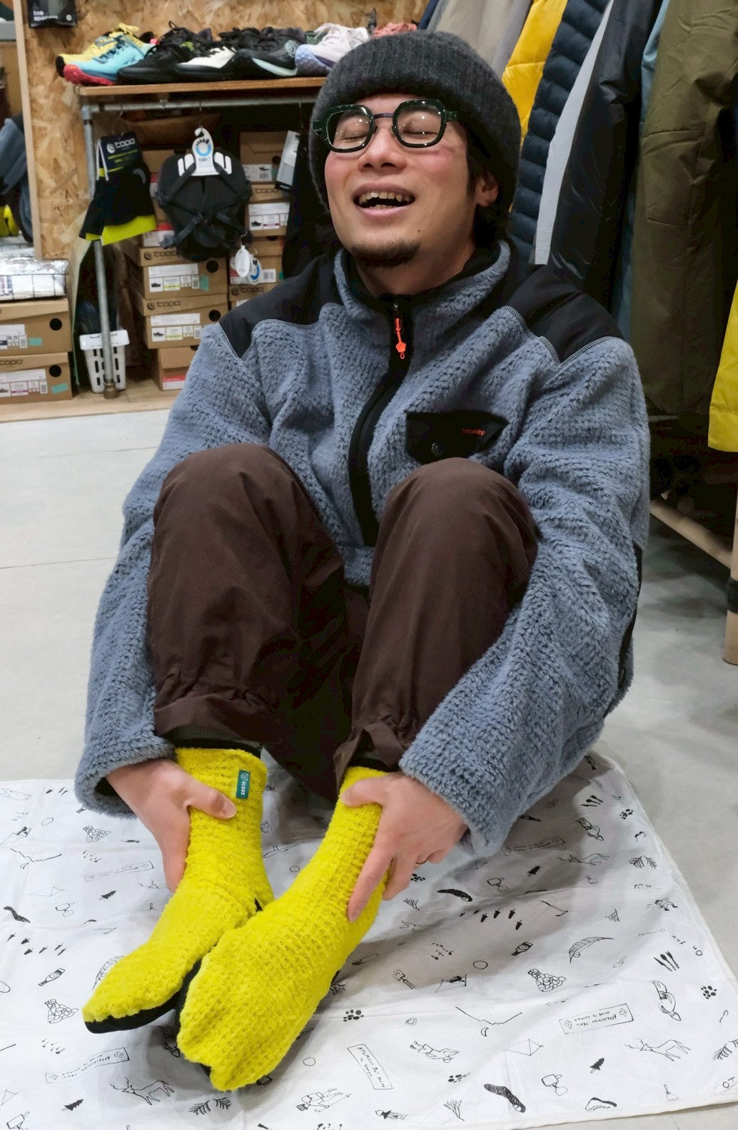 Foot Socks（AlphaとOcta使用の保温ソックス）【ULSUS】 – SANKAKU STAND