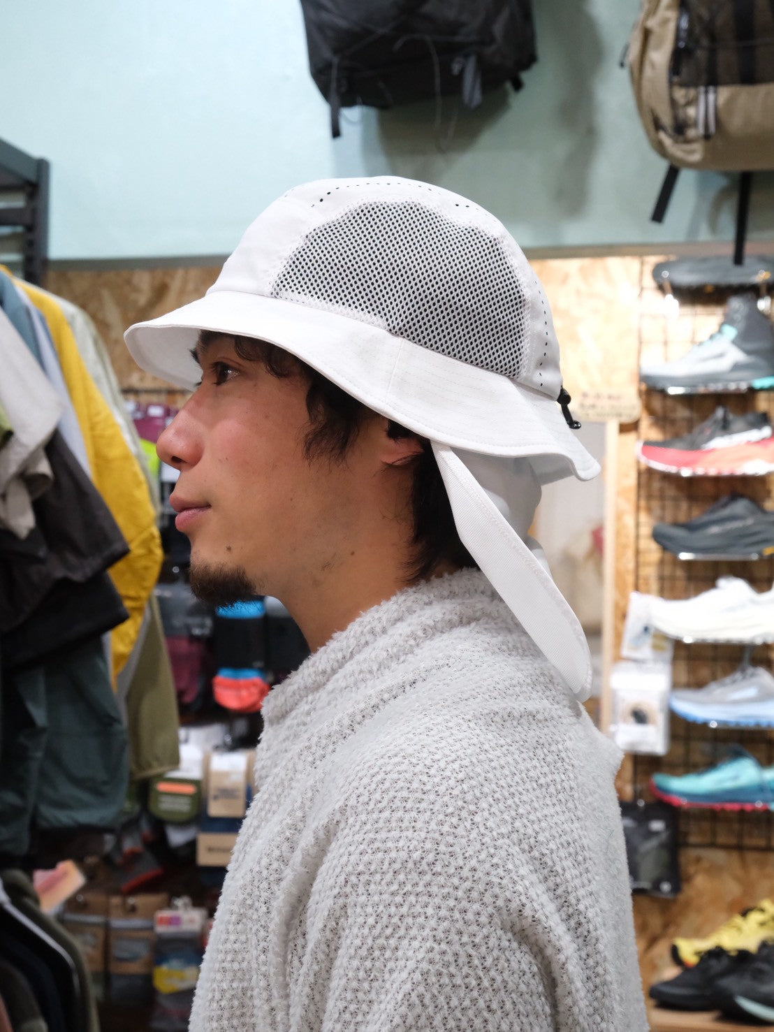 Halo hat2(通気性◎/汗止め&サンシェード付きハット)【HALO headband】