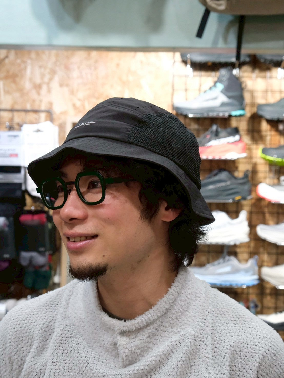 Halo hat2(通気性◎/汗止め&サンシェード付きハット)【HALO headband】