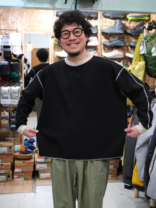 Waffle Smoothie Long T【SANKAKU STAND × AXESQUIN】