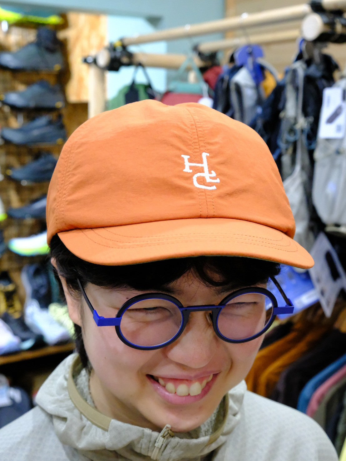 ROGO Cap（刺しゅう入り6パネルキャップ）h261-289【halo commodity