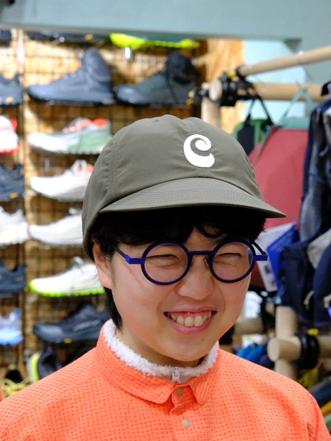 Supplex 6 panel cap(c)(深いかぶり心地で、風で飛びにくい)【CAYL】