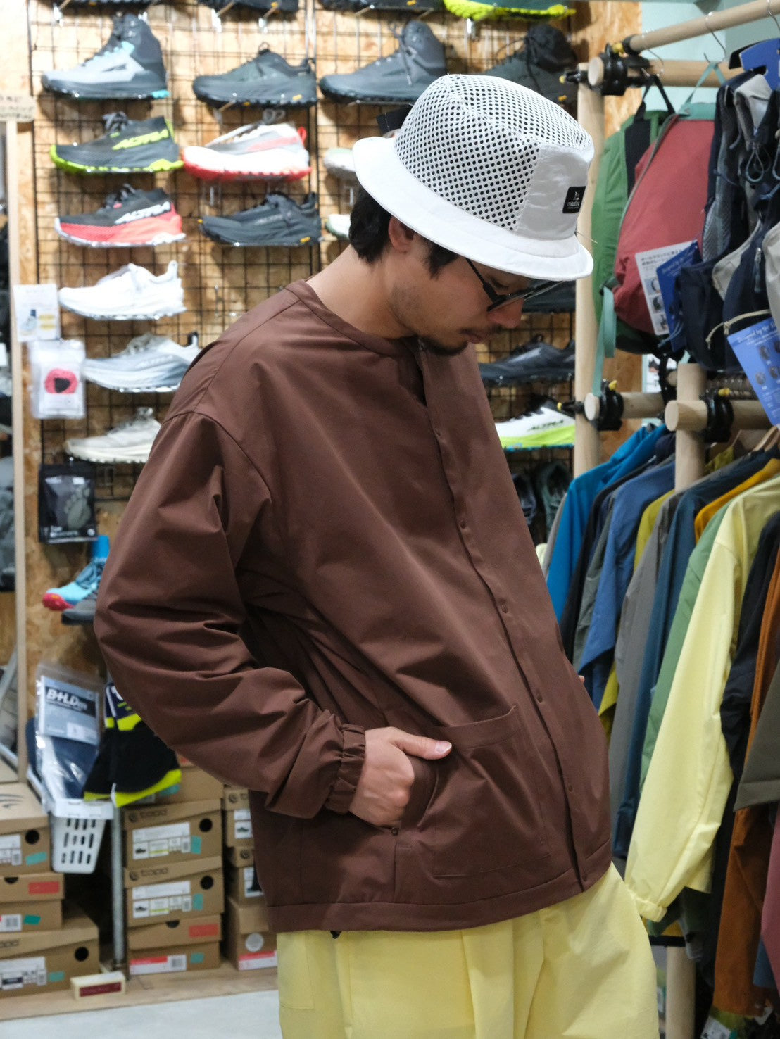 TANNUKI タヌキ Andante Cardigan アンダンテカーディガン Andante Cardigan（ストレッチ・速乾・撥水／ウインドシェル