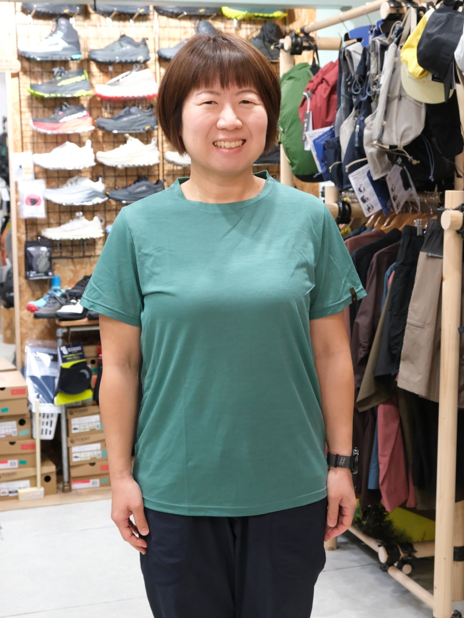 WS Axio Lite Tee（ウール×化繊／防臭＆速乾Tシャツ）【Teton Bros