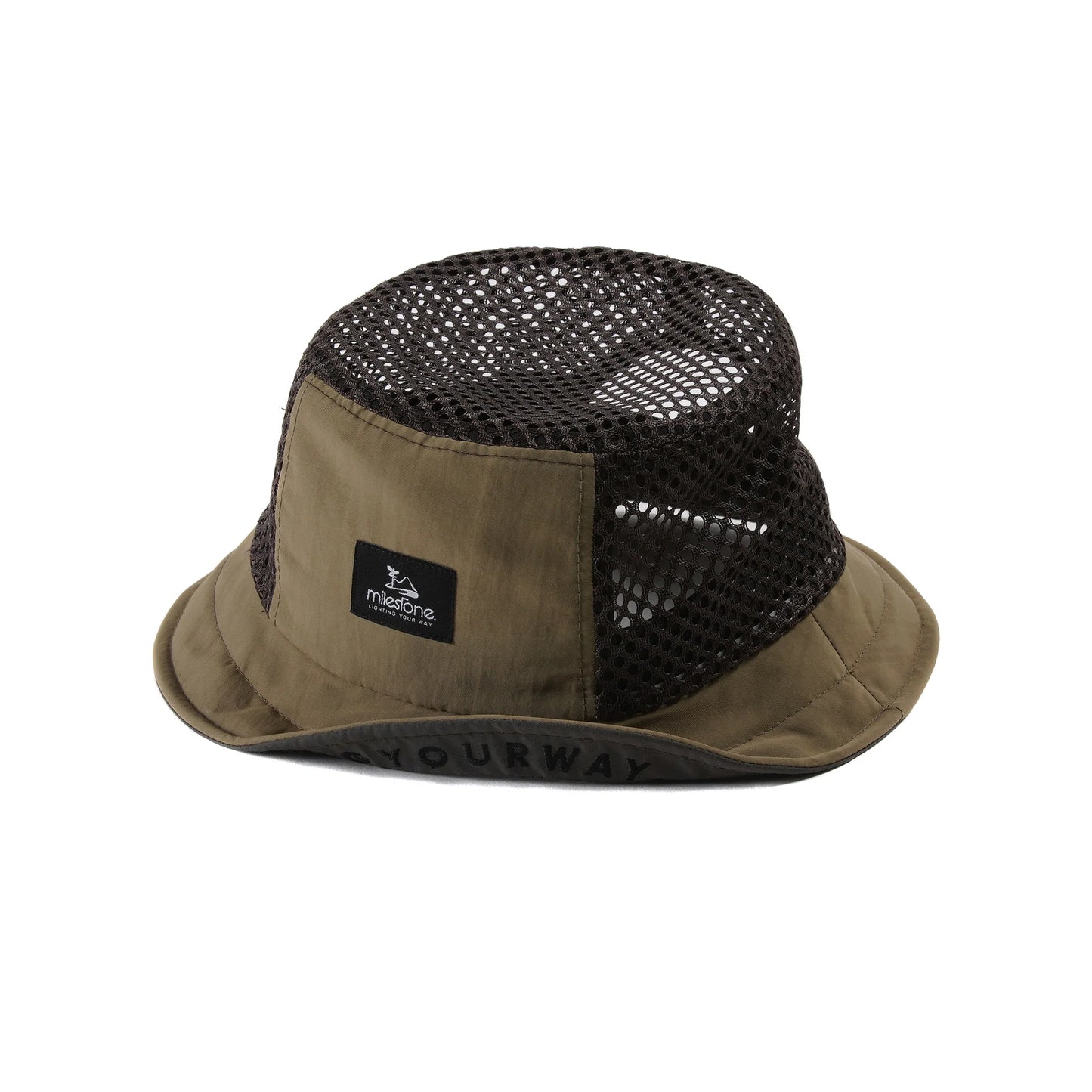 Denali Hat MSC-025(ツバにワイヤー入りで角度調節可能/フルメッシュ)【milestone】
