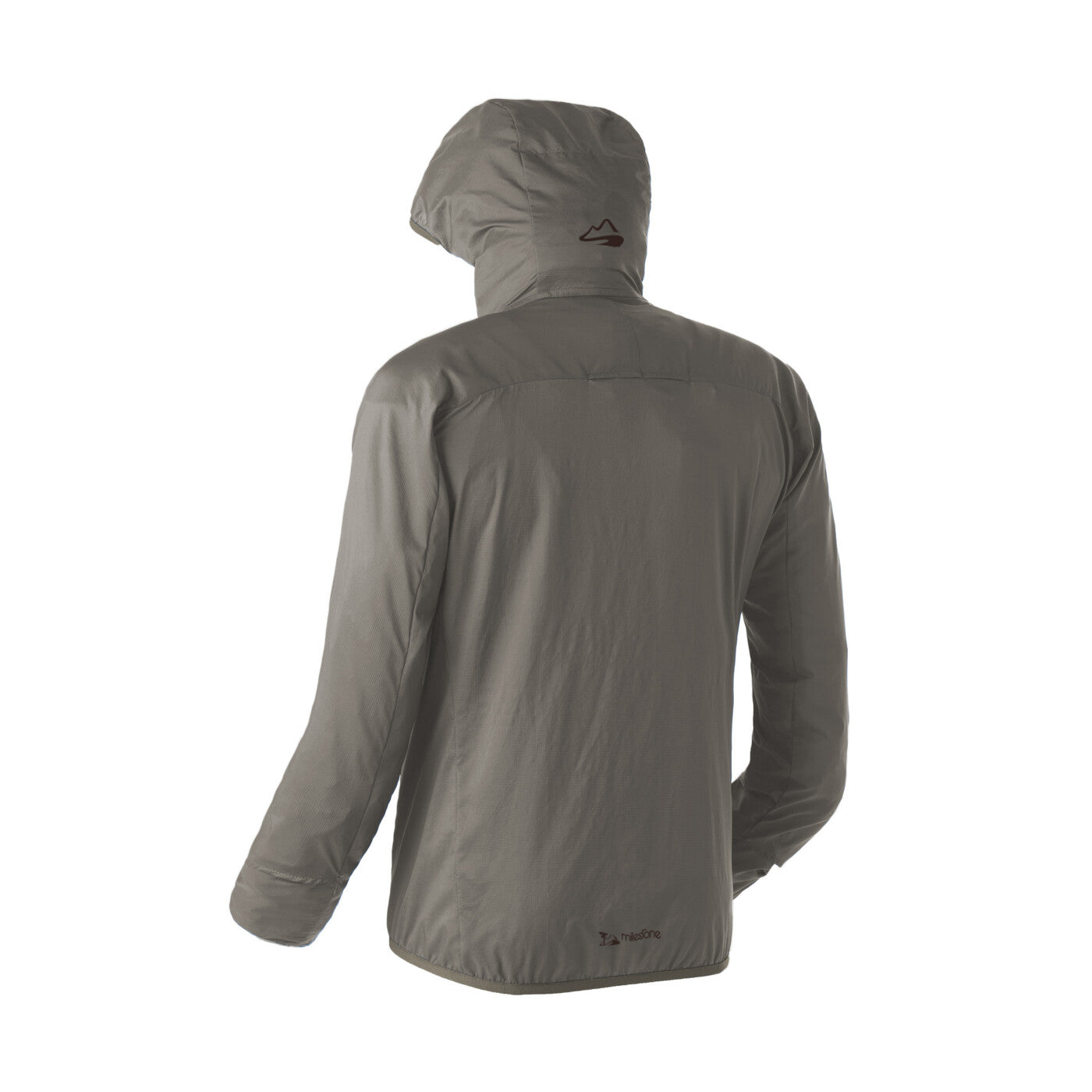 Onion Hoody(ベンチレーション付きの斜めジッパーのウインドシェル)【milestone】