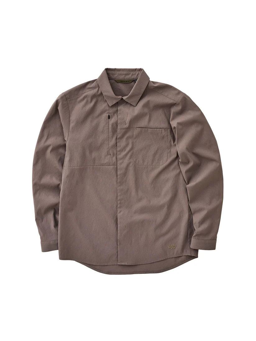 Chill L/S Shirt M's(通気性抜群/山から街へシームレスに使用できるシャツ)【Teton Bros.】